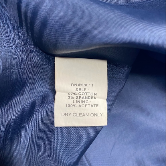 David Mister Pink Cream & Pink Splatter Paint in Navy Sleeveless Dress Sz 4 - Picture 9 of 10